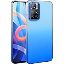 Xiaomi Redmi Note 11 Pro Uyumlu Glossy Kapak - Mavi