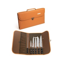 Pirge Classic Çantalı 5'li Bıçak Seti Siyah