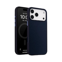 Joko Apple Uyumlu iPhone 17 Pro Max Vero Magsafe Kapak - Mavi