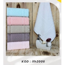 Bimar Bukle Jakarlı Soft Pramit Desenli El Ve Yüz Havlusu 50 X 90 Cm X 3 Adet Çok Renkli Bimar Bukle Jakarlı Soft Pramit Desenli El Ve Yüz Havlusu 50 X 90 Cm X 3 Adet Çok Renkli