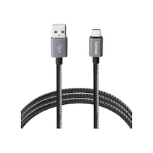 Philips 3A 60W Type-C Deri Kaplama Hızlı Şarj ve Data Kablosu