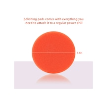 Samdoo 7 Parça Araç Cilalama Seti - 5" Köpük Pedler, Matkap Uyumlu, Parlatma Ve Mumlama İçin