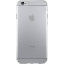 iPhone Uyumlu 6S 1mm Silikon Şeffaf Kapak