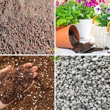 Saksı Toprağı Seti Dere Mili & Torf & Pomza 50 Litre 0