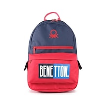 United Colors Of Benetton Bnt03789 Lacivert - Kırmızı Unisex Sırt Çantası