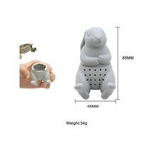 Artfulabode Xıxun Çaydanlık Şekilli Sevimli Tavşan Kişilik Yaratıcı Filtre Diğer