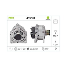 Renault Symbol 2 Sarj Dinamosu 1.5 Dci 2009-2012 Valeo 439561