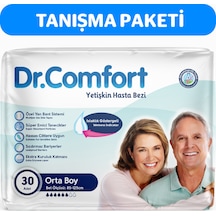 Dr.Comfort Yetişkin Bel Bağlamalı Hasta Bezi M 30'Lu