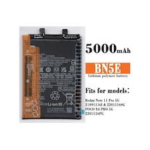 Xiaomi Redmi Note 11 Pro 5g Poco X4 Pro Uyumlu 5g 5000 Mah Bn5e