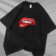 Adrift Y2k Unisex Harajuka Anime Retro Kawai Kuromi T-shirt Kod-mavi-etiket: 8487 Siyah