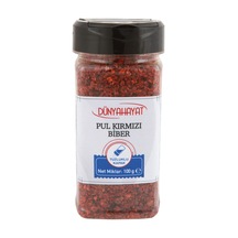Dünya Hayat Pul Kırmızı Biber 100 G - 6 Adet Tarı