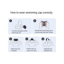 Ankatek Sones Çocuk Su Geçirmez Saç Bakımı Pu Kaplamalı Sevimli Kurbağa Desenli Yüzme Bonesi Pembe Rk Pembe Pembe