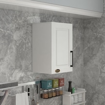 Kenzlife Hazır Mutfak Dolabı Bamya90 Byz Mod1 90 040 32 Mebran Kapak Suntalam Gövde Beyaz