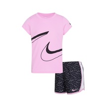 Nike Swoosh Logo Tempo Set Çocuk Şort Takım
