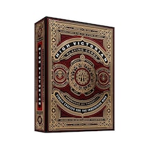 Theory 11 Victorian Koleksiyoner Red Kırmızı İskambil Oyun Kağıdı Kartları