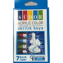 Südor Akrilik Boya Tüp 7Li 9 Ml