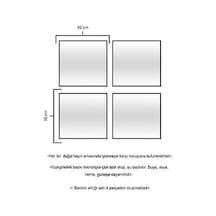 Nazar, Şahmeran, Hayat Ağacı, Fatma Ana Eli Hamsa Taş Bardak Altlığı Seti - 4 Parça - Dekoratif, Rustik Mutfak Aksesuarı, 10x10 Cm, Kaydırmaz Tabanlı, Şık Ve Dayanıklı Sc165