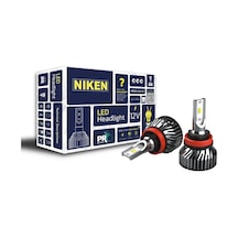 H8 Led Xenon Far Aydınlatma Seti Şimşek Etkili Niken Pro 6400Lm