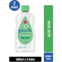 Johnson's Baby Aloe Vera Bebek Yağı 300 ml x2