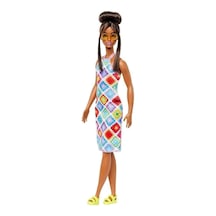 Barbie Büyüleyici Parti Bebekleri (Fashionistas) - Uzun Mavi Elbiseli Bebek HJT07