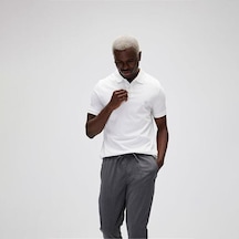 Bad Bear Rixon Erkek Beyaz Polo Yaka Tişört