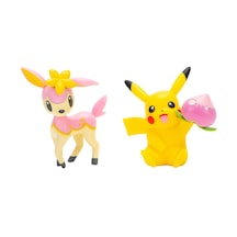 Pokemon Battle 2'li Figür Seti Bahar Serisi Pkw4106 Diğer