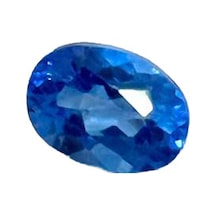 Faset Kesim Doğal Mavi Safir Taşı 1 Karat S041