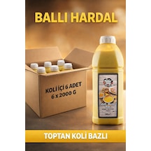 Ballı Hardal Sosu 2000 G X 6 Adet - 1 Koli Koli Bazlı Avantaj Paketi