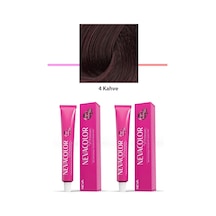 2 Li Set Premium 4 Kahve - Kalıcı Saç Boyası 2 X 50 G Tüp