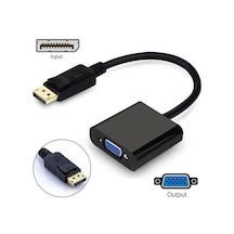 Display Port - VGA Çevirici Dönüştürücü Adaptör