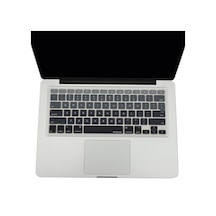 Apple Uyumlu MacBook Air Pro Klavye Koruyucu Us-abd İngilizce Ombre Eski Usb'li Model 2008-2017 İle Siyah Gri