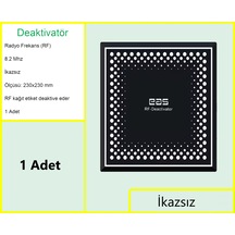 Kağıt Etiket Öldürücü Deaktivatör Rf 8.2 Mhz Uyarı Sistemsiz