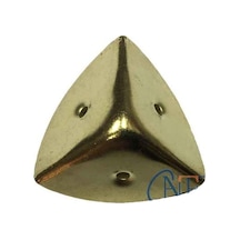 Dekoratif, Kutu, Sandık Köşesi - 45x28 Mm, Büyük, Sarı, 100 Adet