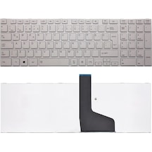 Beyaz-çerçeveli, Notebook Klavye - Toshiba Satellite P855-cjs Muadili İle Uyumlu