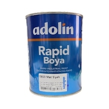 Adolin Rapid Endüstriyel Mat Siyah Boya 2.5 Kg
