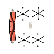 Mijia 1c.vacuum Mop 1c Ve 2c Ile- Mop Pro 2+ 3d-mop 2 Ultra Mop 2 Pro Uyumlu Siyah Set-6 Adet