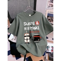 Noıssey Urban Pop Graphic Kadın Tişört Koleksiyonukod 5384 Füme