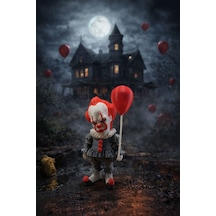 Pennywise Figürü The It Filmi Koleksiyonluk Palyaço Modeli, 3d Figür 13 Cm
