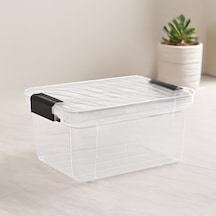 3.2 L Şeffaf Kilitli Saklama Kutusu 248x170x120 Mm