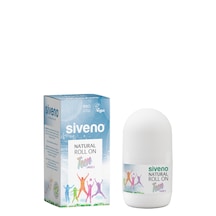 Siveno %100 Doğal Roll-On Unısex Deodorant Ter Kokusu Önleyici Bitkisel Lekesiz Vegan 50 ML