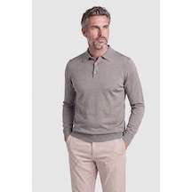 Bisse Vizon Polo Yaka Uzun Kollu Erkek Triko Ptr26k26202 08