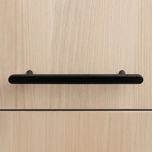 System Mobilya Kulbu Siyah Renk 608mm Kulp Sy8702 0608 Al6-al6 Çok Renkli