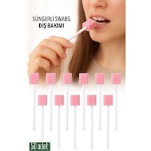 Zenvac Süngerli Swab - Ağız Ve Diş Bakım Çubuğu - 50 Adet 722088 Zenvac29