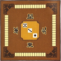 Suntek Mahjongg Mat Kaymaz Mahjong Aksesuarları Kart