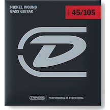 Jim Dunlop Dbn45105 Nickel Plated Steel Medium Bass Takım Tel Bas