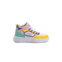 Walkway Beyaz Sarı Unisex Hi Sneaker 001