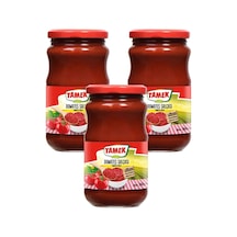 Tamek Domates Salçası 360 Gr Cam X 3 Adet