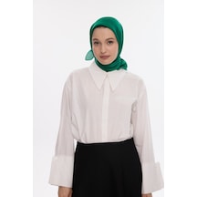 Mirsoy Scarf İdol Janjan Eşarp Çimen Yeşil