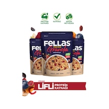 Protein Granola - Kırmızı Meyveler 270 G - 3'lü Paket
