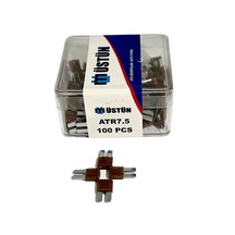 100 Adet Mikro Sigorta 2 Ayaklı 7,5 Amp.